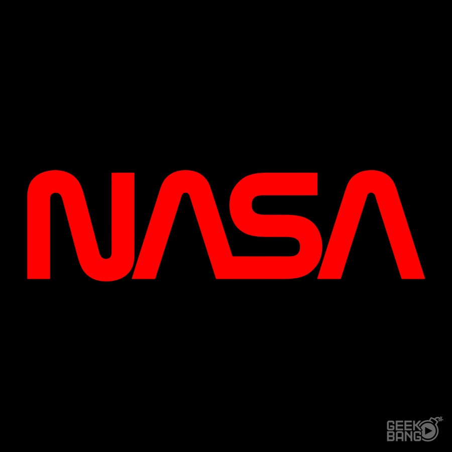 Tričko NASA 2020, black