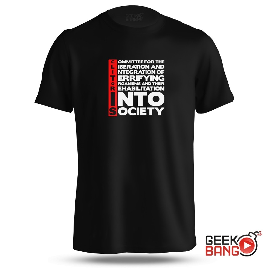 Triko Rimmer - CLITORIS černé